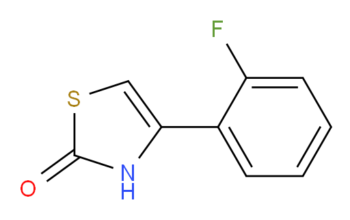 4-(2-fluorophenyl)-2,3-dihydro-1,3-thiazol-2-one