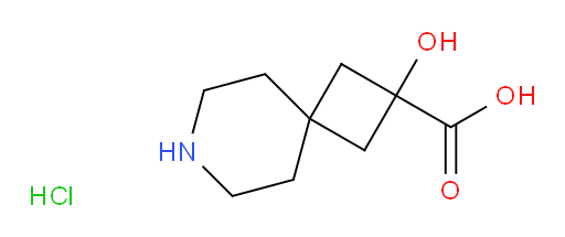2-hydroxy-7-azaspiro[3.5]nonane-2-carboxylic acid hydrochloride