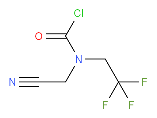 N-(cyanomethyl)-N-(2,2,2-trifluoroethyl)carbamoyl chloride
