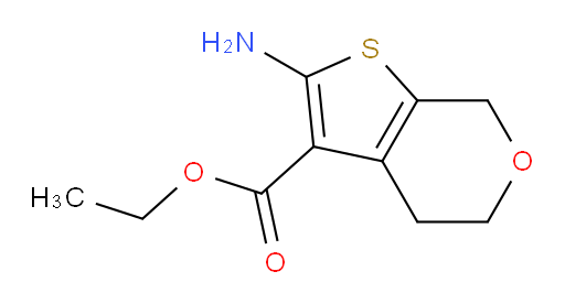 ethyl 2-amino-4H,5H,7H-thieno[2,3-c]pyran-3-carboxylate
