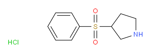 3-(benzenesulfonyl)pyrrolidine hydrochloride