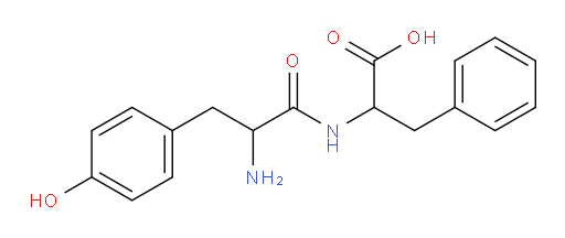 2-[2-amino-3-(4-hydroxyphenyl)propanamido]-3-phenylpropanoic acid