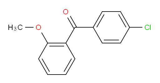 (4-chlorophenyl)(2-methoxyphenyl)methanone