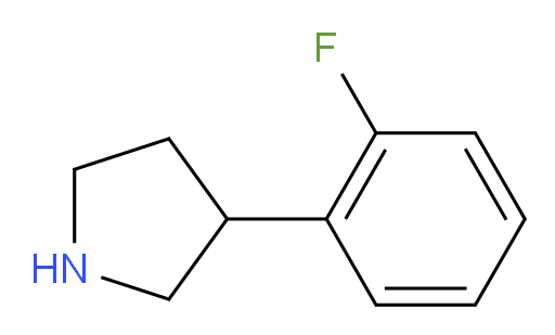 3-(2-fluorophenyl)pyrrolidine