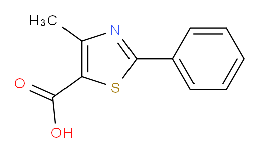 4-methyl-2-phenyl-1,3-thiazole-5-carboxylic acid