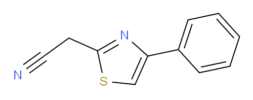 2-(4-phenyl-1,3-thiazol-2-yl)acetonitrile