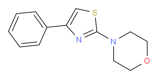 4-(4-phenyl-1,3-thiazol-2-yl)morpholine