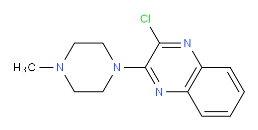 2-chloro-3-(4-methylpiperazin-1-yl)quinoxaline