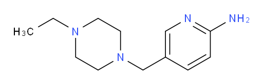 5-[(4-ethyl-piperazin-1-yl)methyl]pyridin-2-amine