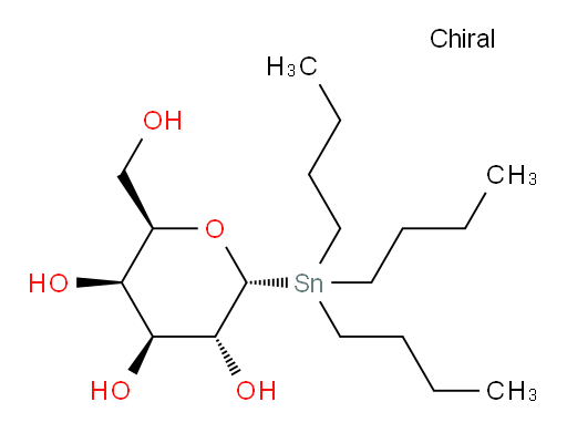 (2R,3R,4S,5R,6R)-2-(hydroxymethyl)-6-(tributylstannyl)tetrahydro-2H-pyran-3,4,5-triol