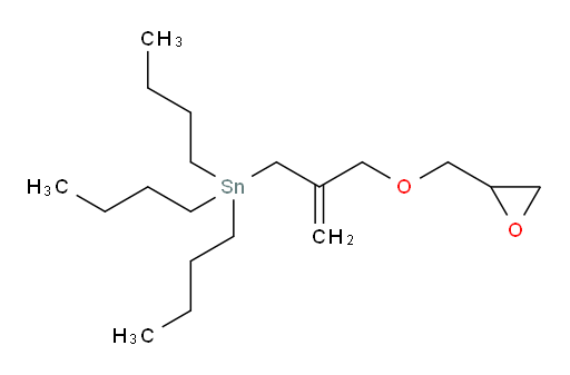 tributyl(2-((oxiran-2-ylmethoxy)methyl)allyl)stannane