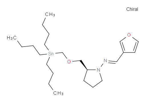 (S,E)-N-(furan-3-ylmethylene)-2-(((tributylstannyl)methoxy)methyl)pyrrolidin-1-amine