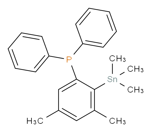 (3,5-dimethyl-2-(trimethylstannyl)phenyl)diphenylphosphine