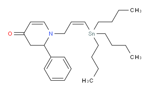 (Z)-2-phenyl-1-(3-(tributylstannyl)allyl)-2,3-dihydropyridin-4(1H)-one