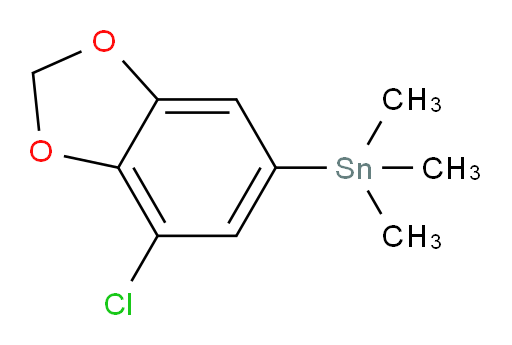 (7-chlorobenzo[d][1,3]dioxol-5-yl)trimethylstannane