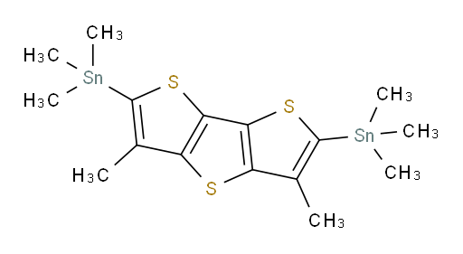 (3,5-dimethyldithieno[3,2-b:2',3'-d]thiophene-2,6-diyl)bis(trimethylstannane)
