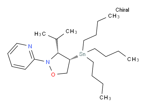 (3R,4S)-3-isopropyl-2-(pyridin-2-yl)-4-(tributylstannyl)isoxazolidine