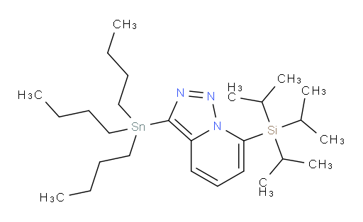 3-(tributylstannyl)-7-(triisopropylsilyl)-[1,2,3]triazolo[1,5-a]pyridine