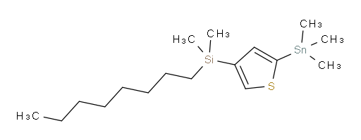 dimethyl(octyl)(5-(trimethylstannyl)thiophen-3-yl)silane