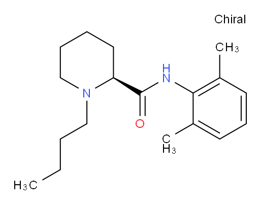 (S)-1-butyl-N-(2,6-dimethylphenyl)piperidine-2-carboxamide