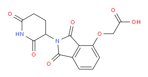 2-[[2-(2,6-Dioxo-3-piperidinyl)-2,3-dihydro-1,3-dioxo-1H-isoindol-4-yl]oxy]acetic acid