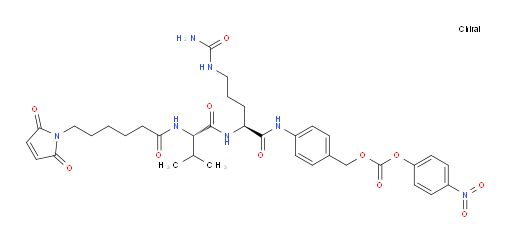 L-OrnithinaMide, N-[6-(2,5-dihydro-2,5-dioxo-1H-pyrrol-1-yl)-1-oxohexyl]-L-valyl-N5-(aMinocarbonyl)-N-[4-[[[(4-nitrophenoxy)carbonyl]oxy]Methyl]phenyl]-