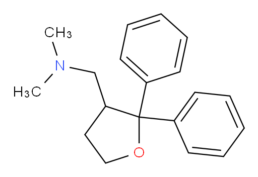1-(2,2-diphenyltetrahydrofuran-3-yl)-N,N-dimethylmethanamine