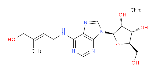 (2R,3R,4S,5R)-2-(6-(((E)-4-hydroxy-3-methylbut-2-en-1-yl)amino)-9H-purin-9-yl)-5-(hydroxymethyl)tetrahydrofuran-3,4-diol