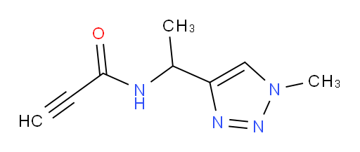 N-[1-(1-methyl-1H-1,2,3-triazol-4-yl)ethyl]prop-2-ynamide