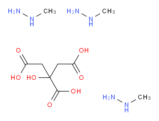 tris(methylhydrazine) 2-hydroxypropane-1,2,3-tricarboxylate