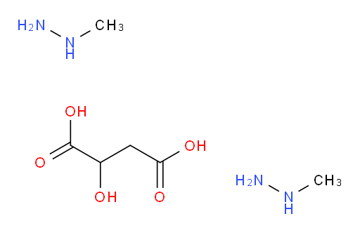 methylhydrazine hemi(2-hydroxysuccinate)
