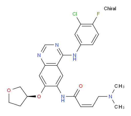 (S,Z)-N-(4-((3-chloro-4-fluorophenyl)amino)-7-((tetrahydrofuran-3-yl)oxy)quinazolin-6-yl)-4-(dimethylamino)but-2-enamide