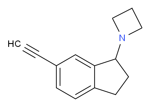 1-(6-ethynyl-2,3-dihydro-1H-inden-1-yl)azetidine