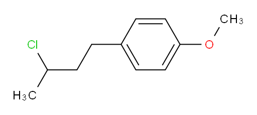 1-(3-chlorobutyl)-4-methoxybenzene