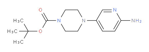 4-(6-aminopyridin-3-yl)-1-piperazinecarboxylic acid tert-butyl ester