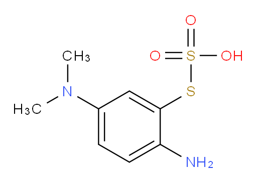 Thiosulfuric acid (H2S2O3), S-[2-amino-5-(dimethylamino)phenyl] ester