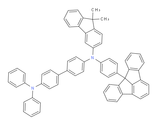 N4-(4-(7bH-indeno[1,2,3-jk]fluoren-7b-yl)phenyl)-N4-(9,9-dimethyl-9H-fluoren-3-yl)-N4',N4'-diphenyl-[1,1'-biphenyl]-4,4'-diamine