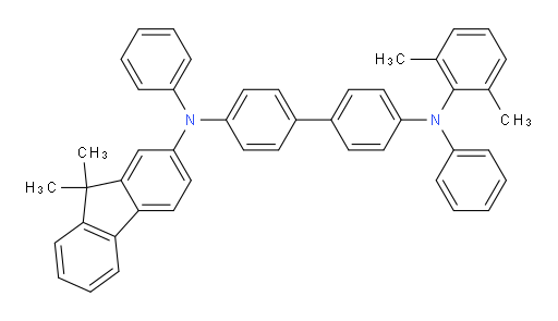 N4-(9,9-dimethyl-9H-fluoren-2-yl)-N4'-(2,6-dimethylphenyl)-N4,N4'-diphenyl-[1,1'-biphenyl]-4,4'-diamine
