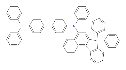 N4-(7,7-diphenyl-7H-benzo[c]fluoren-5-yl)-N4,N4',N4'-triphenyl-[1,1'-biphenyl]-4,4'-diamine