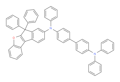 N4-(6,6-diphenyl-6H-indeno[2,1-b]benzofuran-8-yl)-N4,N4',N4'-triphenyl-[1,1'-biphenyl]-4,4'-diamine