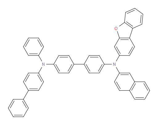 N4-([1,1'-biphenyl]-4-yl)-N4'-(dibenzo[b,d]furan-3-yl)-N4'-(naphthalen-2-yl)-N4-phenyl-[1,1'-biphenyl]-4,4'-diamine