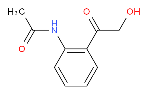 N-(2-(2-hydroxyacetyl)phenyl)acetamide