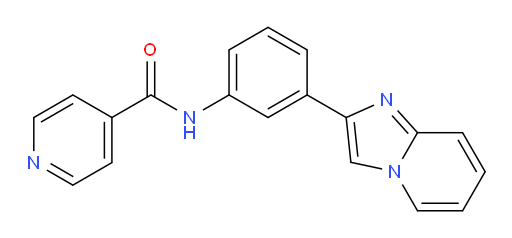 N-(3-(imidazo[1,2-a]pyridin-2-yl)phenyl)isonicotinamide