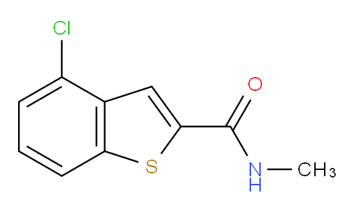 4-chloro-N-methylbenzo[b]thiophene-2-carboxamide