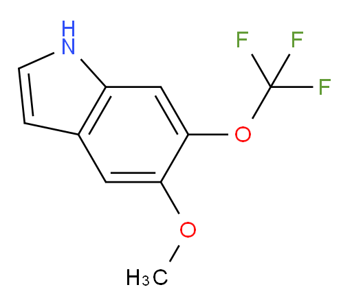 5-methoxy-6-(trifluoromethoxy)-1H-indole