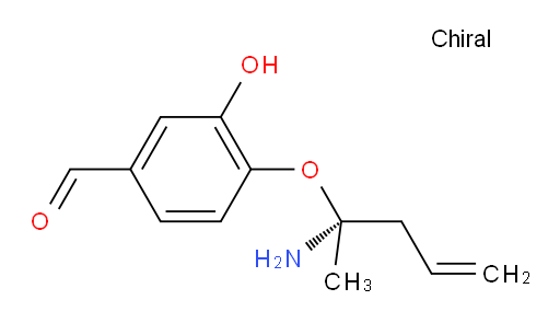(R)-4-((2-aminopent-4-en-2-yl)oxy)-3-hydroxybenzaldehyde
