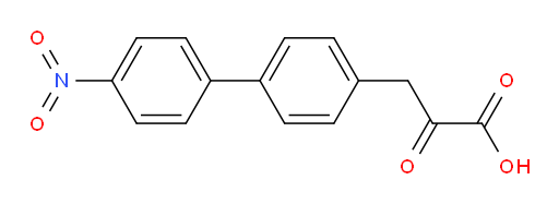 3-(4'-nitro-[1,1'-biphenyl]-4-yl)-2-oxopropanoic acid
