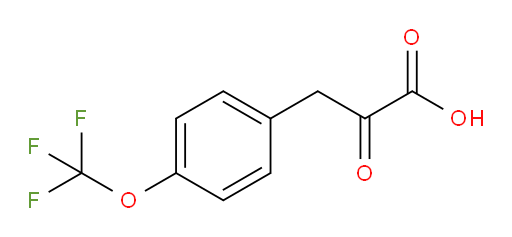 2-oxo-3-(4-(trifluoromethoxy)phenyl)propanoic acid