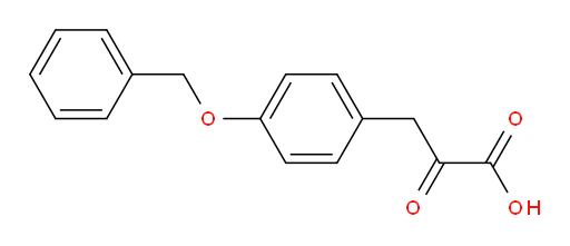 3-(4-(benzyloxy)phenyl)-2-oxopropanoic acid