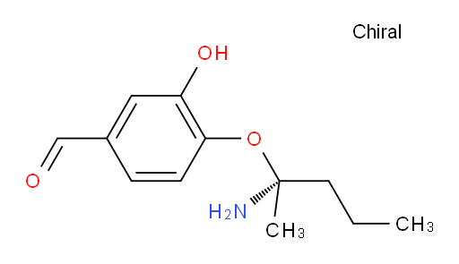 (R)-4-((2-aminopentan-2-yl)oxy)-3-hydroxybenzaldehyde